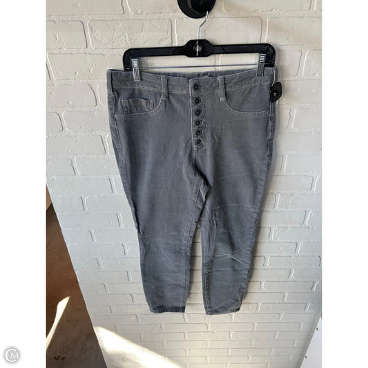 Pants Corduroy By Pilcro In Grey, Size: 12