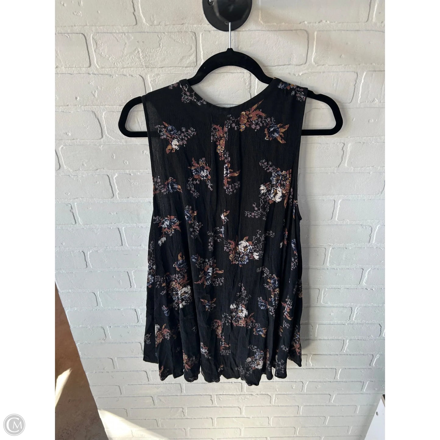 Tunic Sleeveless By Free People In Black, Size: M