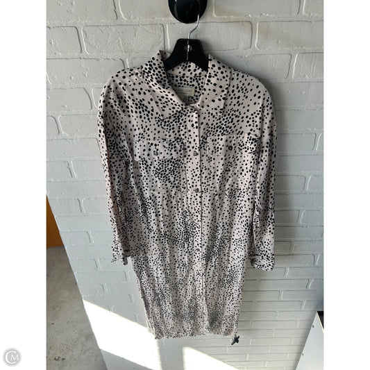 Dress Casual Midi By Saltwater Luxe In Black & Cream, Size: Xs