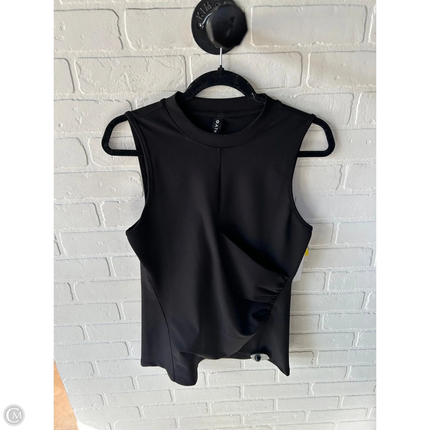 Top Sleeveless By Athleta In Black, Size: M
