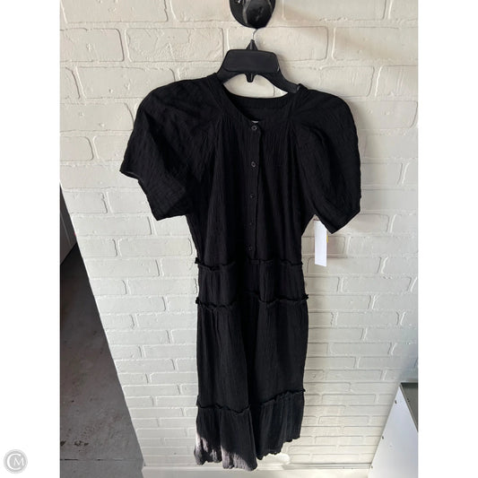 Dress Casual Midi By Who What Wear In Black, Size: S