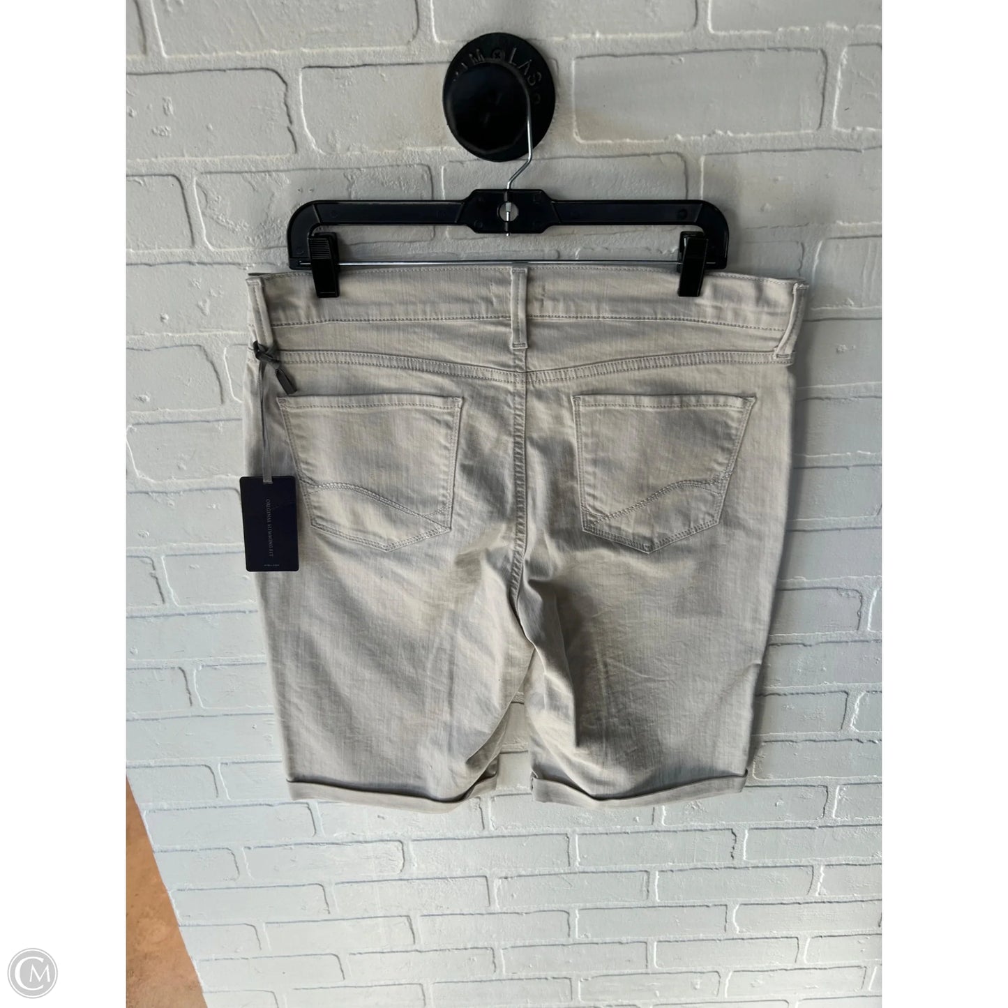 Shorts By Not Your Daughters Jeans In Cream, Size: 14