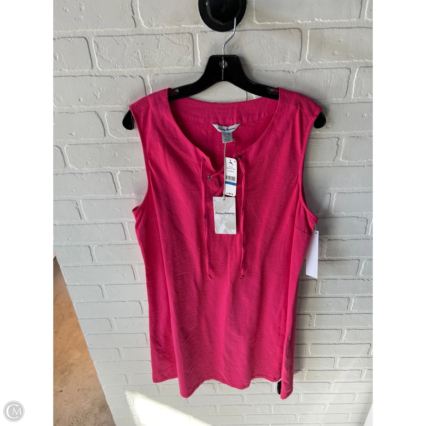 Dress Casual Midi By Tommy Bahama In Pink, Size: Xl