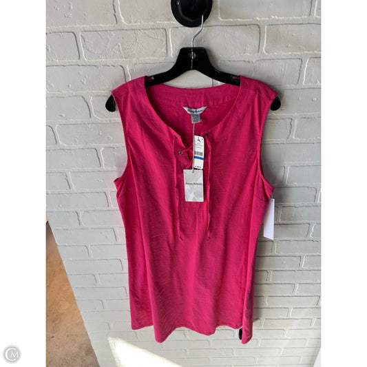 Dress Casual Midi By Tommy Bahama In Pink, Size: Xl