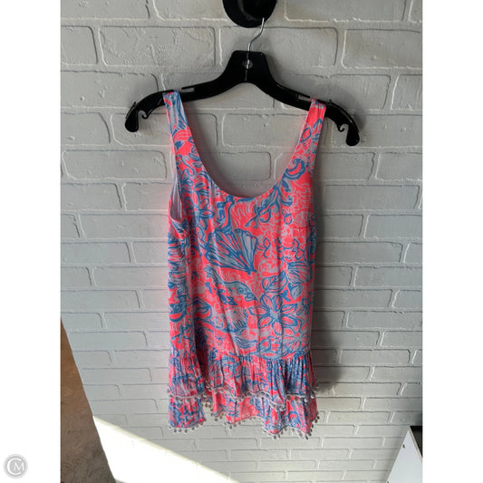 Dress Designer By Lilly Pulitzer In Blue & Pink, Size: Xs