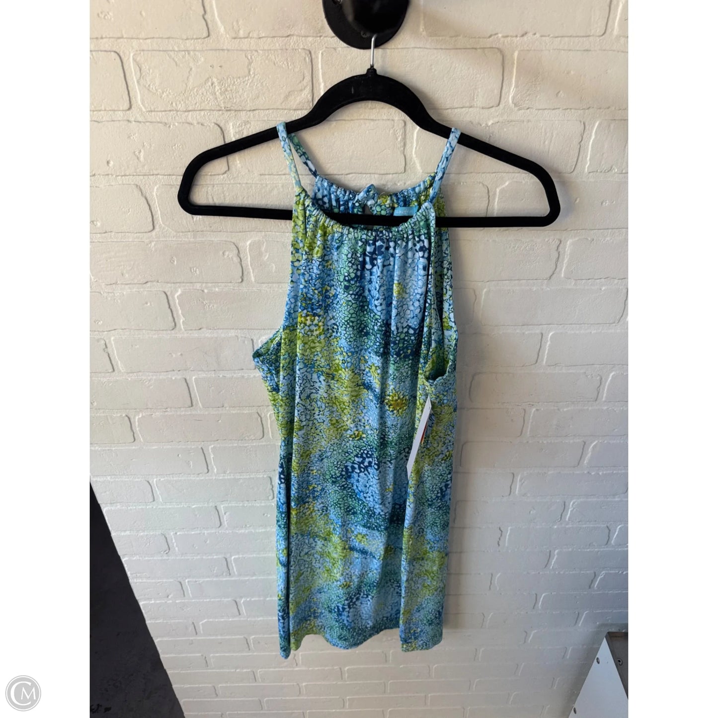 Dress Casual Short By J Mclaughlin In Blue & Green, Size: L