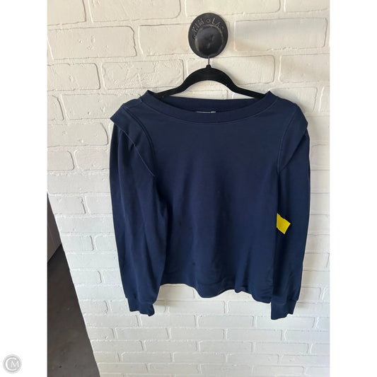 Top Long Sleeve By Loft In Blue, Size: M
