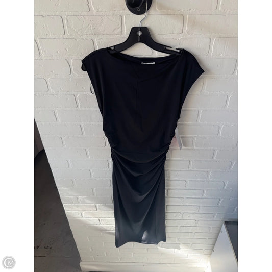 Dress Party Midi By H&m In Black, Size: M
