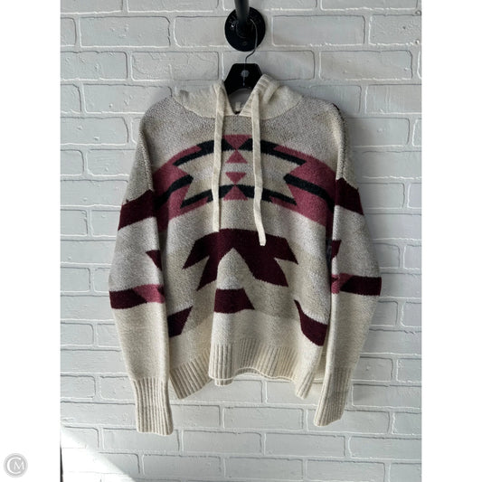 Sweater By Lou And Grey In Cream & Red, Size: S