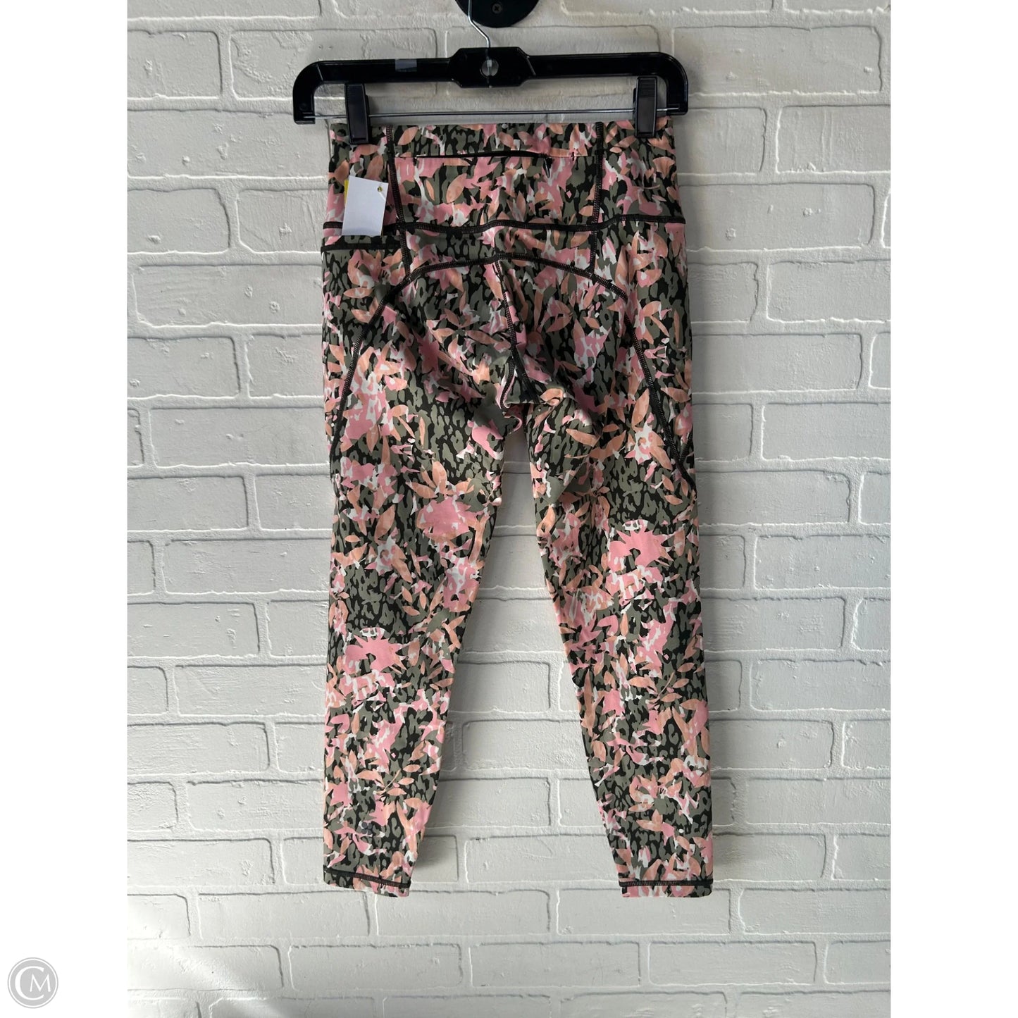 Athletic Leggings By Sweaty Betty In Green & Orange, Size: 0