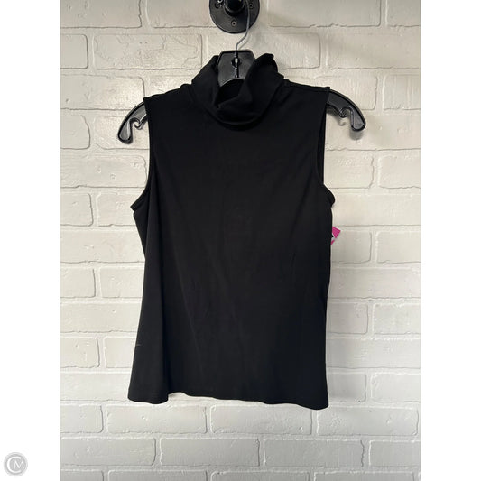 Top Sleeveless Basic By Jones And Co In Black, Size: M