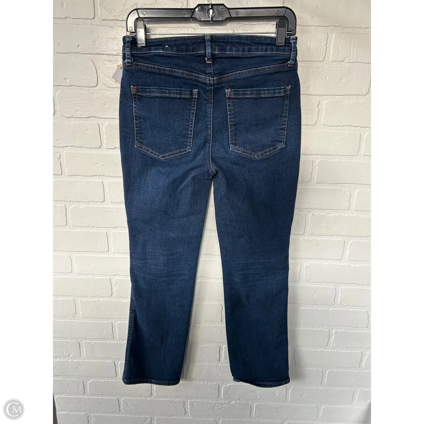 Jeans Straight By Chicos In Blue Denim, Size: 2