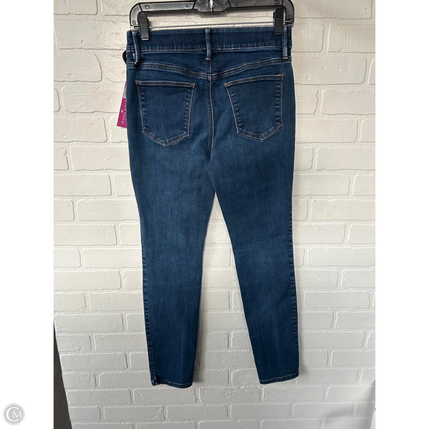 Jeans Skinny By Chicos In Blue Denim, Size: 2