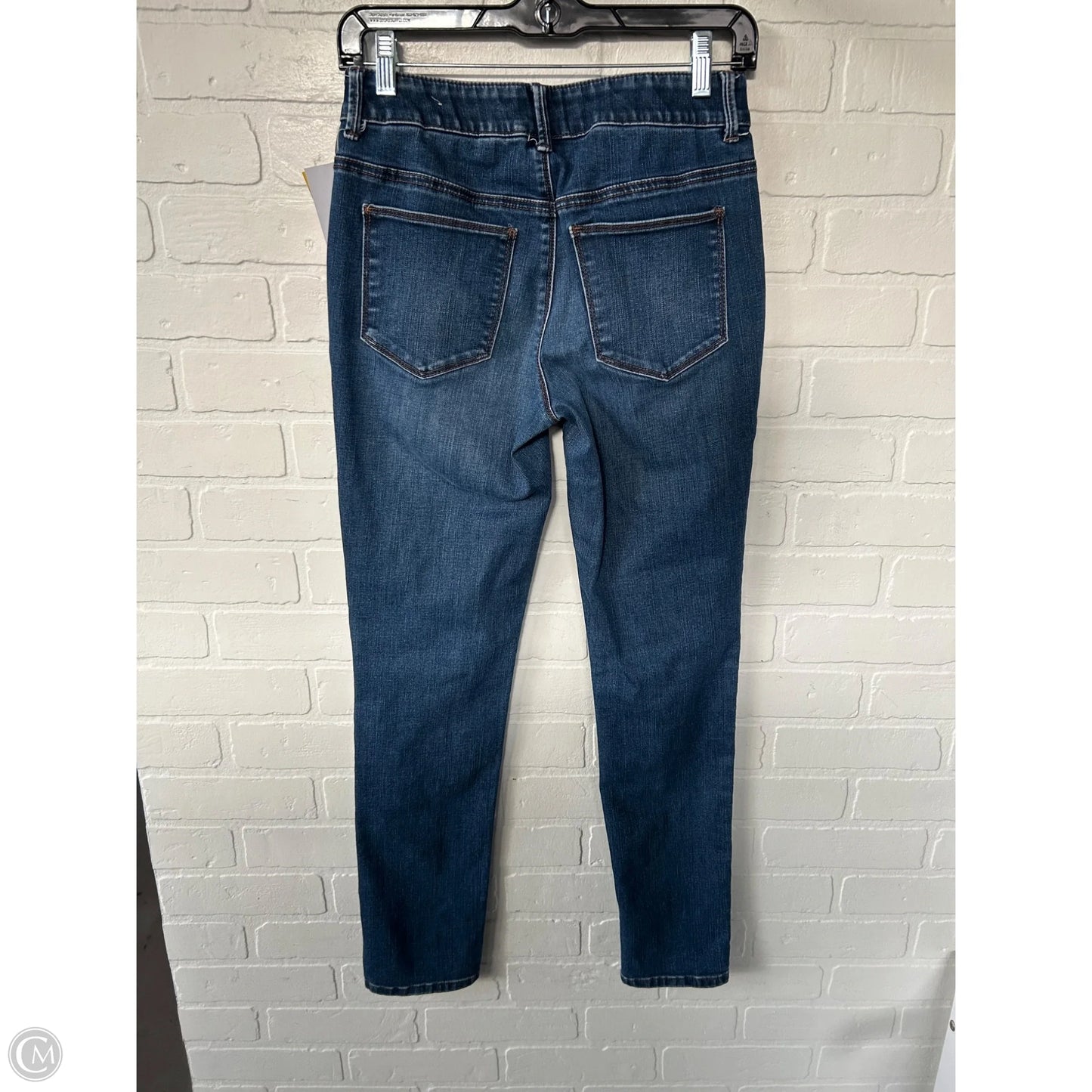 Jeans Skinny By Chicos In Blue Denim, Size: 2