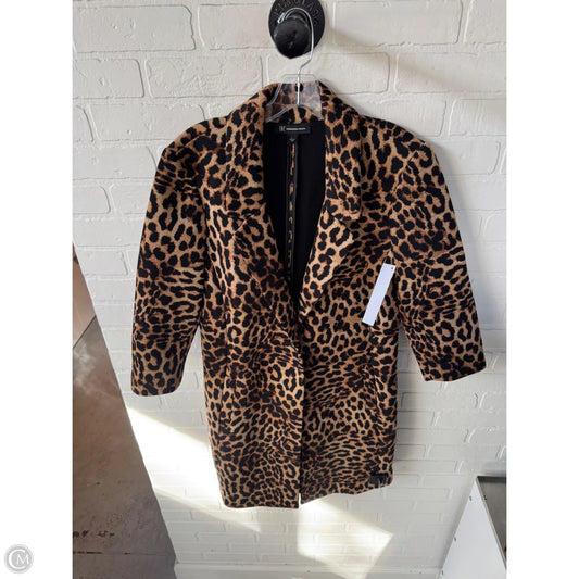 Coat Other By Inc In Black & Brown, Size: L