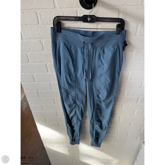 Athletic Pants By Lululemon In Blue, Size: 8