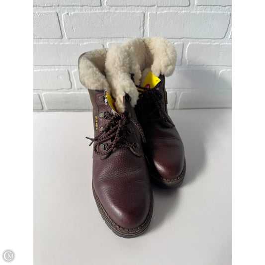 Boots Mid-calf Flats By Blondo In Brown, Size: 8.5