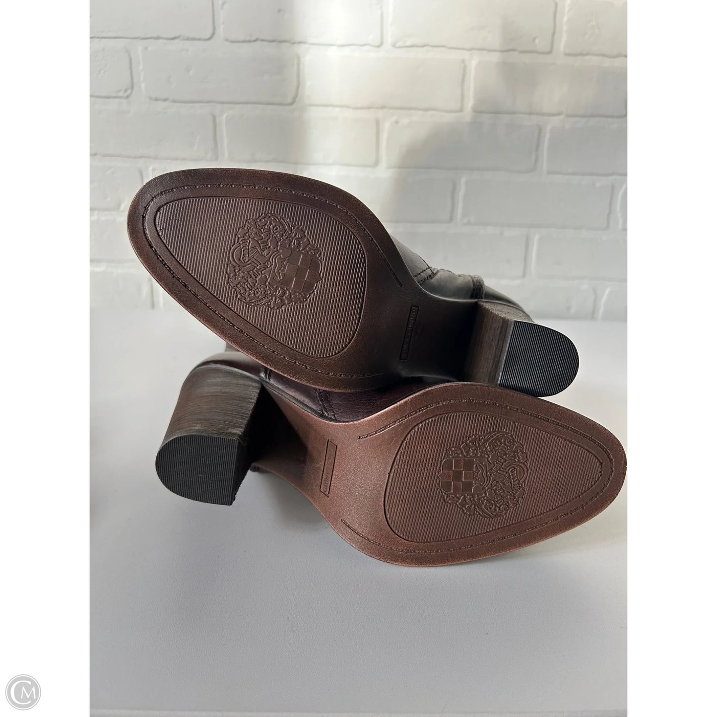 Boots Knee Heels By Vince Camuto In Brown, Size: 8.5