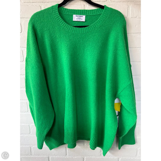 Sweater By Old Navy In Green, Size: Xlp