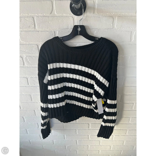 Sweater By Love Ellie In Black & White, Size: Xl