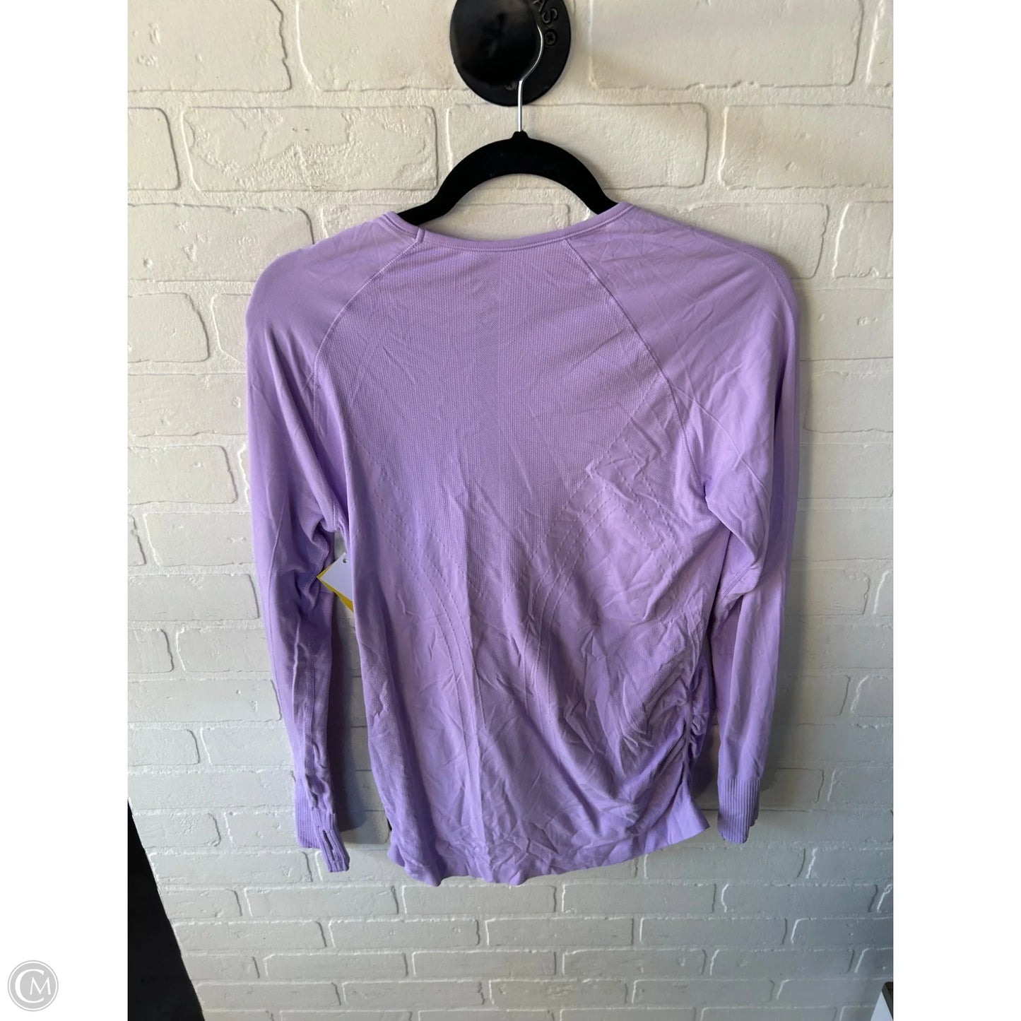 Athletic Top Long Sleeve Crewneck By Athleta In Purple, Size: L