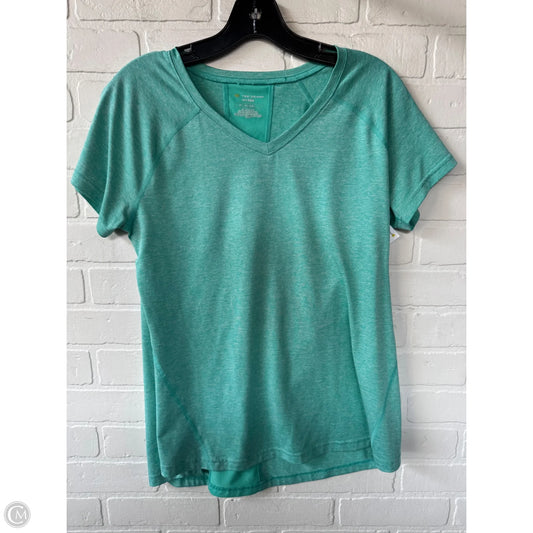 Athletic Top Short Sleeve By Tek Gear In Green, Size: M