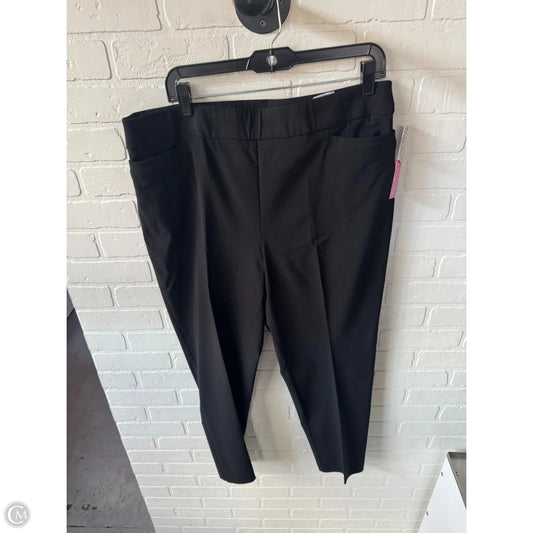 Pants Dress By Jm Collections In Black, Size: 16