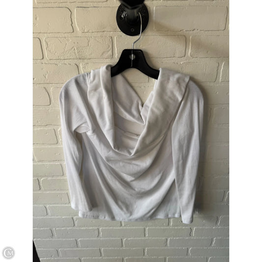 Top Long Sleeve By Gap In White, Size: L