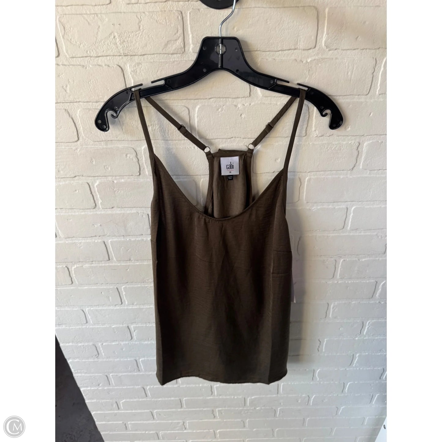 Top Cami By Cabi In Green, Size: M