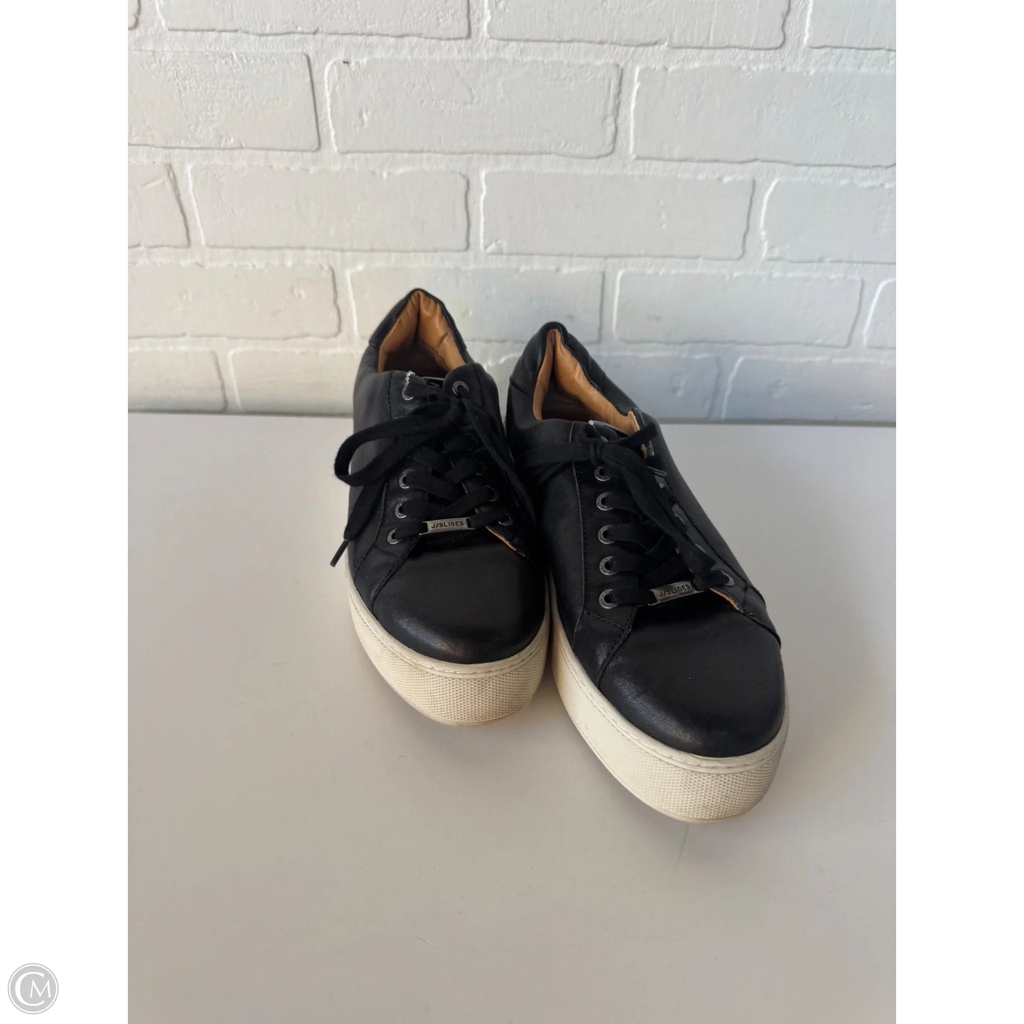 Shoes Sneakers By J Slides In Black, Size: 9