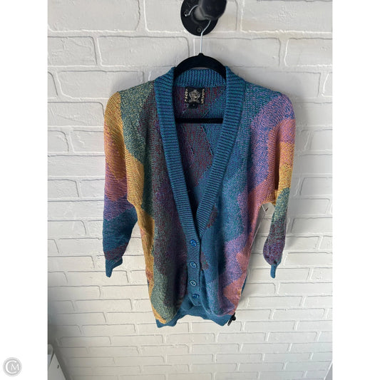 Sweater Cardigan By Cmc In Blue, Size: M