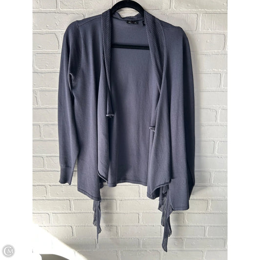 Sweater Cardigan By Clothes Mentor In Grey, Size: M