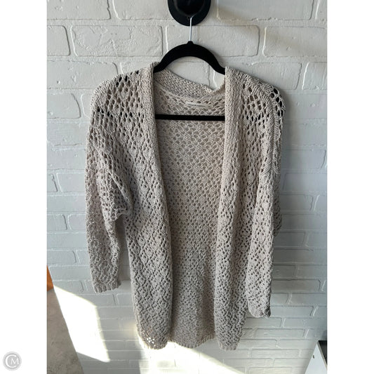 Sweater Cardigan By Moon And Madison In Cream, Size: M