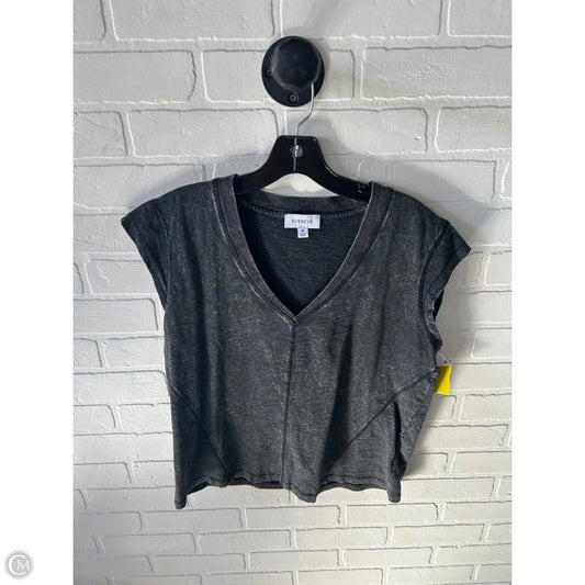Top Short Sleeve By Evereve In Black, Size: M
