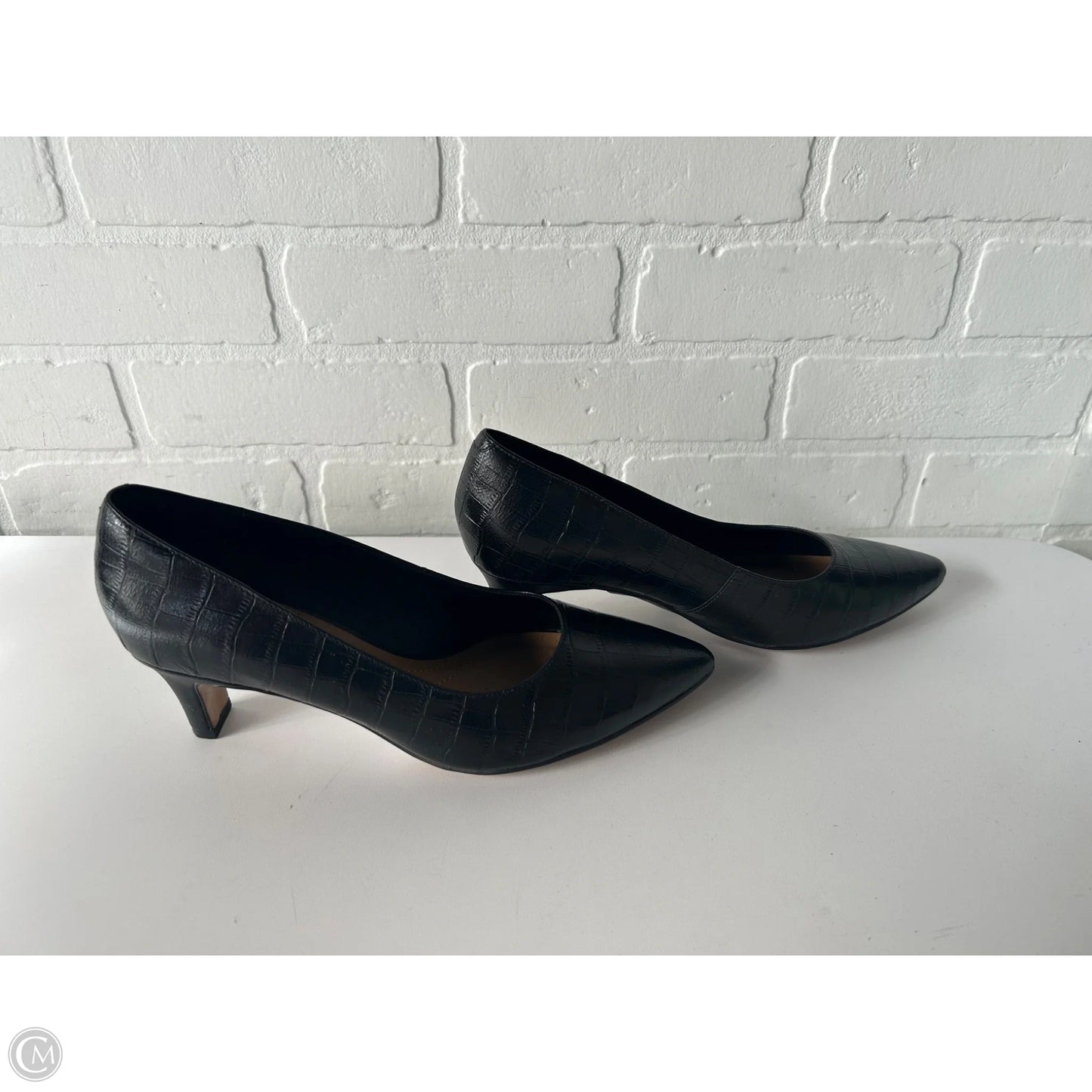 Shoes Heels Block By Clarks In Black, Size: 8