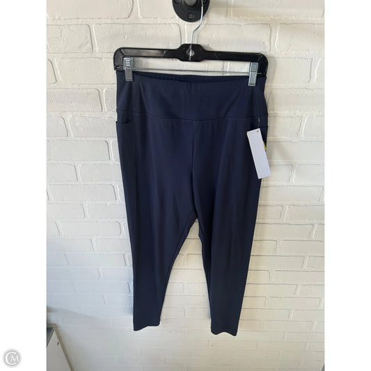 Athletic Leggings By Talbots In Blue, Size: 8