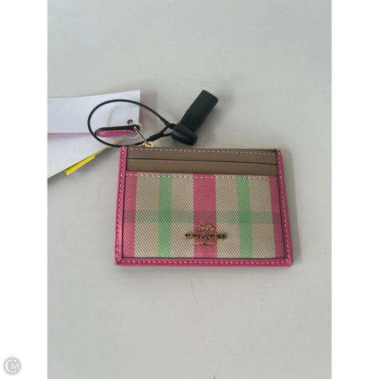 Id/card Holder Designer By Coach