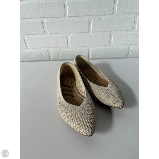 Shoes Flats By Kelly And Katie In Cream, Size: 7.5