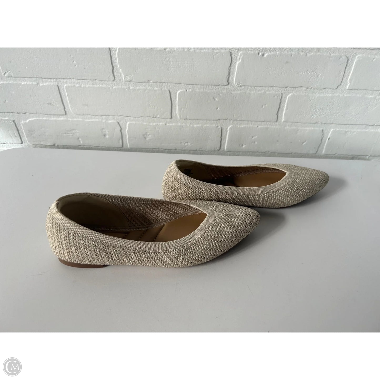 Shoes Flats By Kelly And Katie In Cream, Size: 7.5