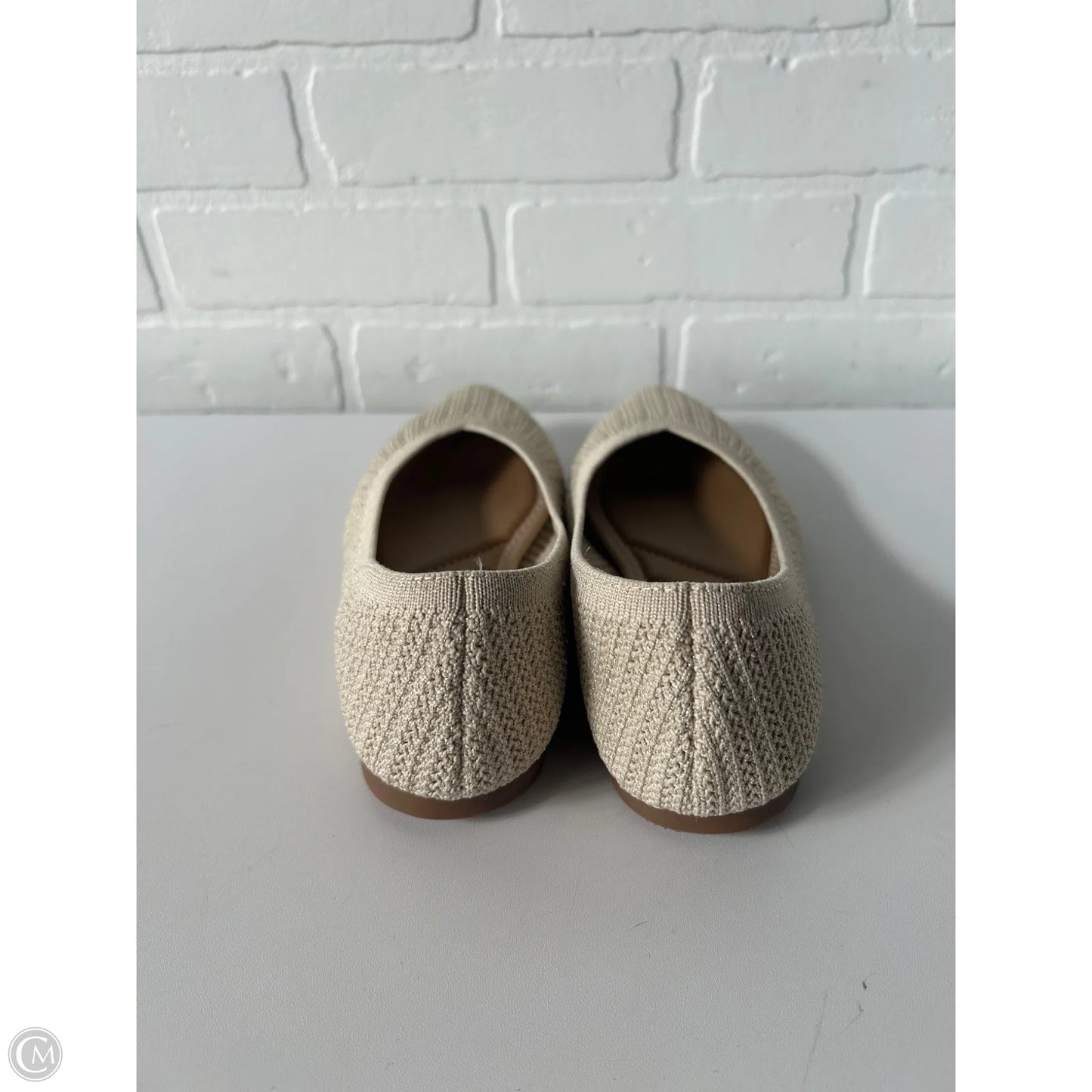 Shoes Flats By Kelly And Katie In Cream, Size: 7.5