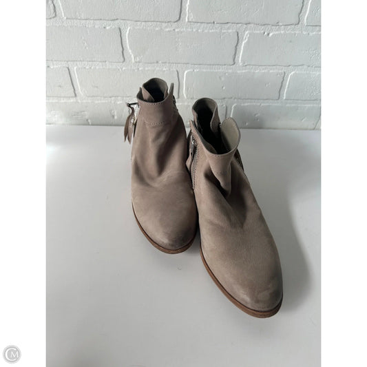 Boots Ankle Heels By Sam Edelman In Tan, Size: 8