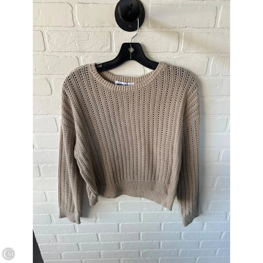 Sweater By Dkny In Tan, Size: L