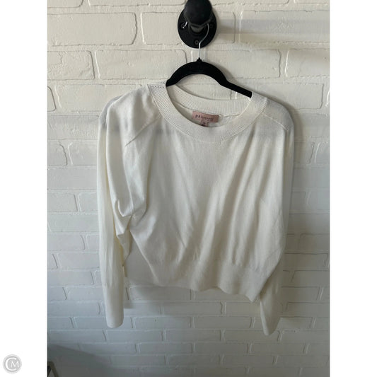 Sweater By Philosophy In Cream, Size: L