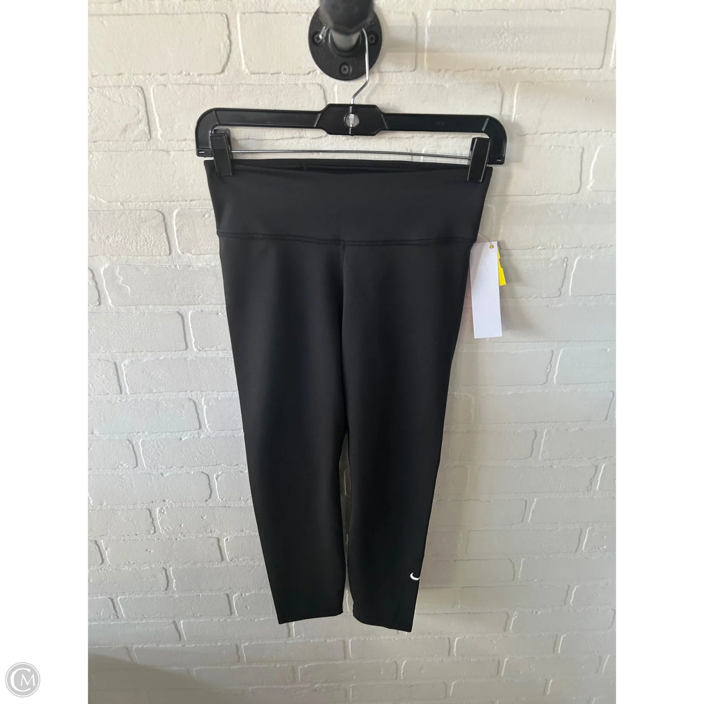 Athletic Leggings By Nike Apparel In Black, Size: 4