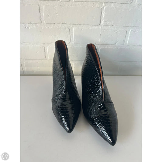 Boots Ankle Heels By Love In Black, Size: 7