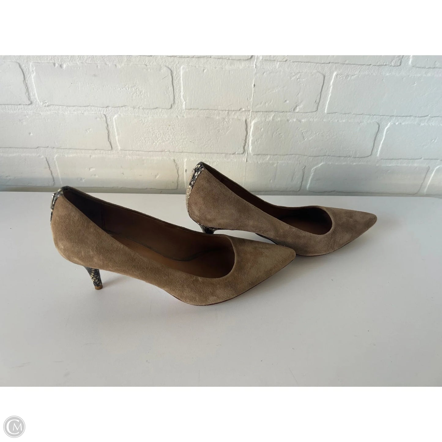 Shoes Designer By Coach In Tan, Size: 6