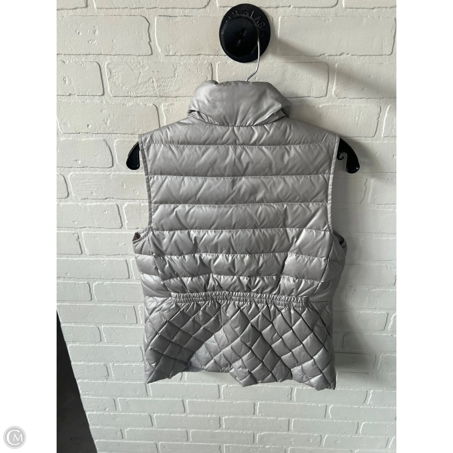 Vest Puffer & Quilted By Talbots In Grey, Size: S