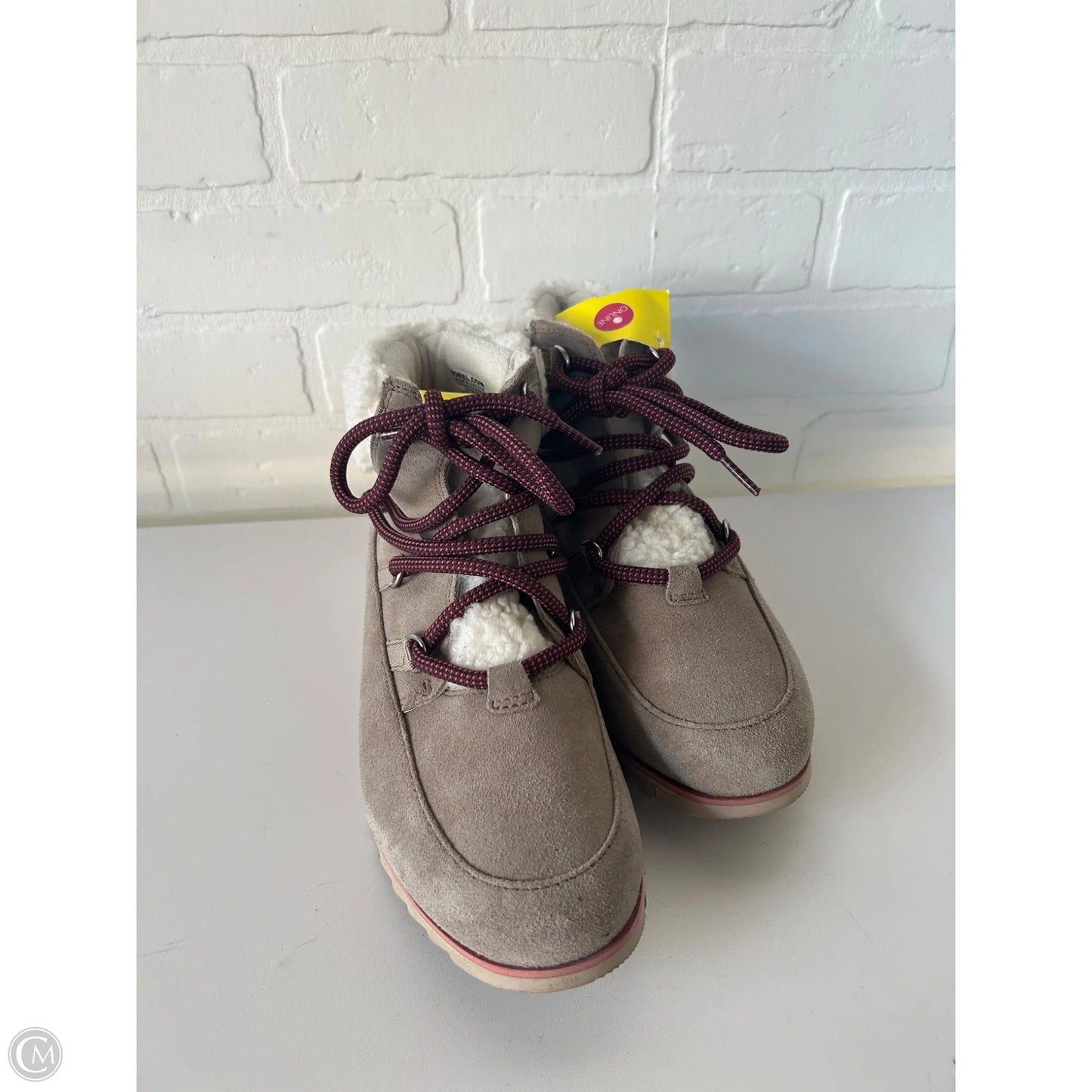 Boots Ankle Flats By Sorel In Tan, Size: 8.5