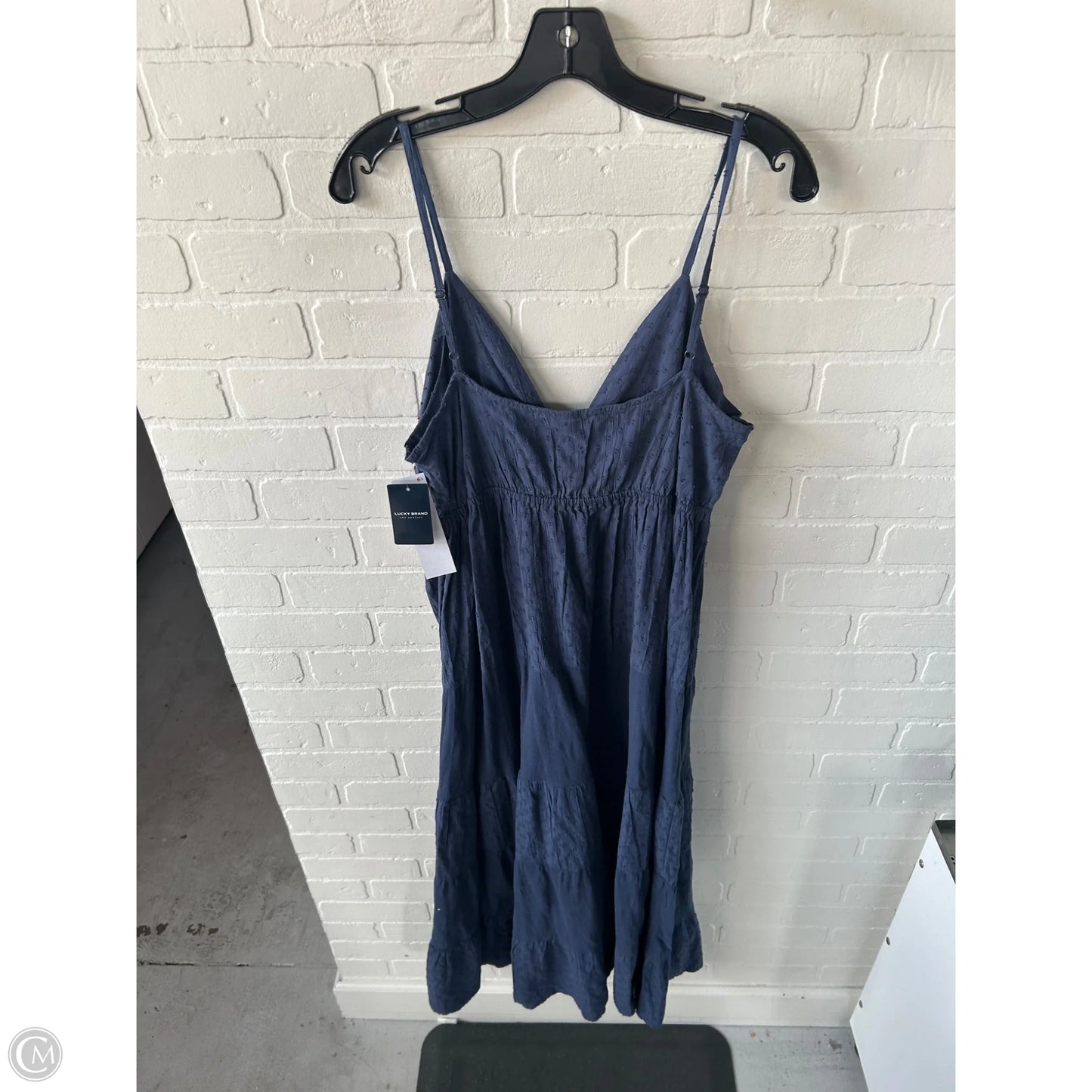 Dress Casual Maxi By Lucky Brand In Blue, Size: Xl