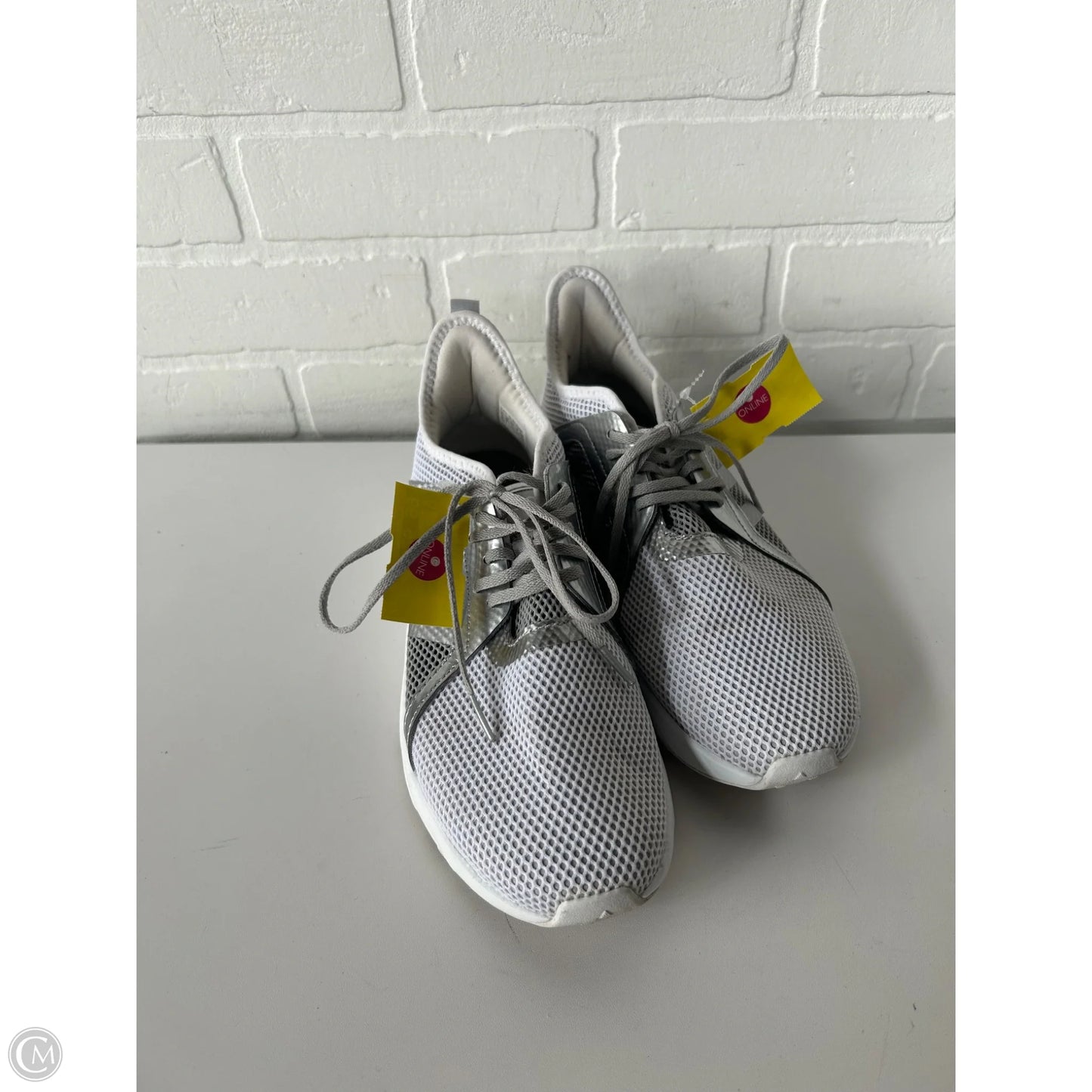 Shoes Sneakers By Adidas In Grey, Size: 9